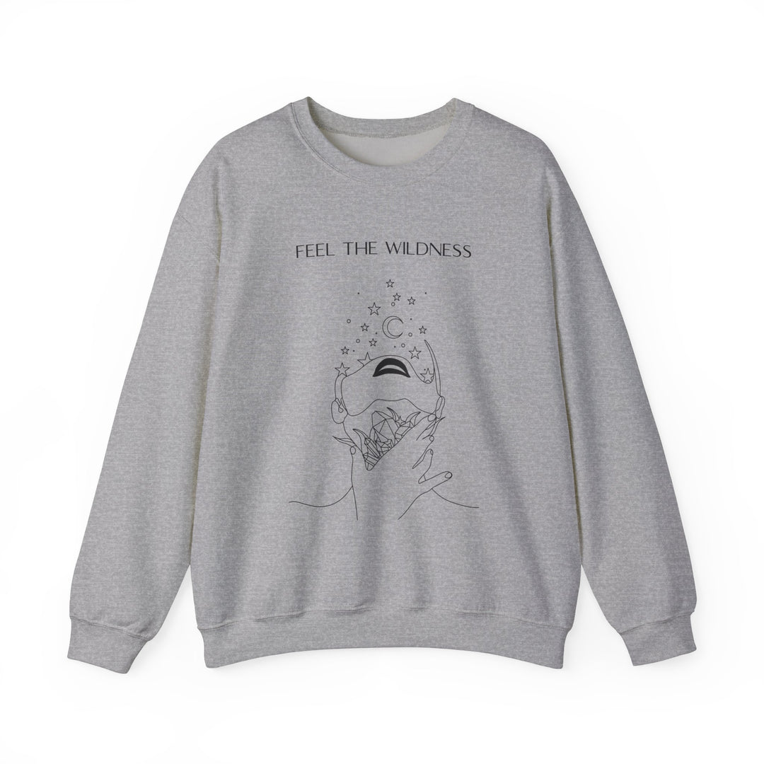 Unisex Sweatshirt  Feel the Wildness™ - Bio Baumwolle