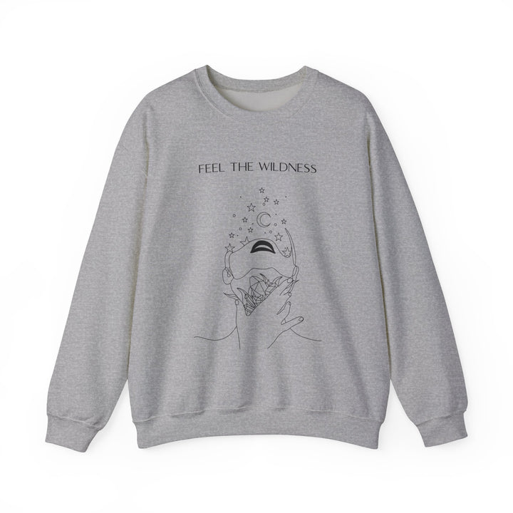 Unisex Sweatshirt  Feel the Wildness™ - Bio Baumwolle
