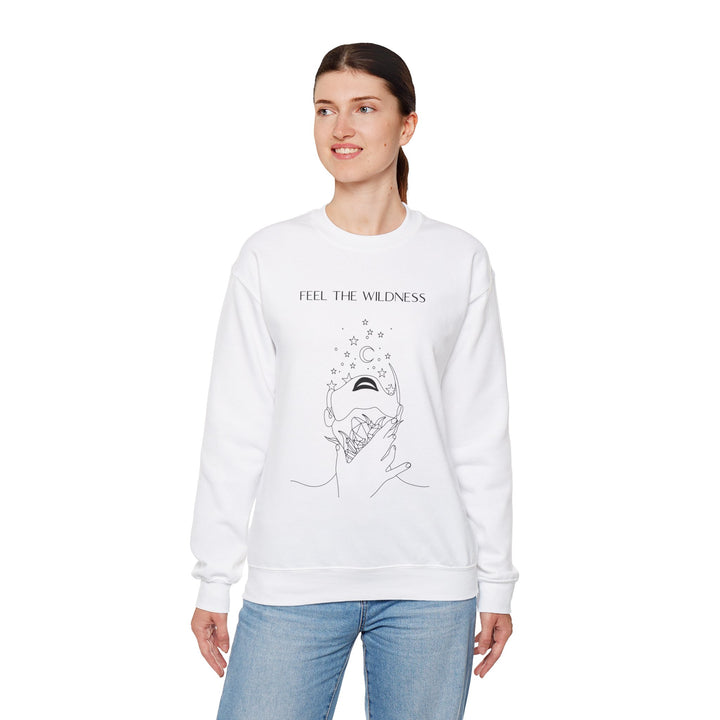 Unisex Sweatshirt  Feel the Wildness™ - Bio Baumwolle