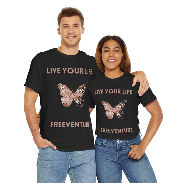 Unisex Lebe Dein Leben T-Shirt -  100% Baumwolle