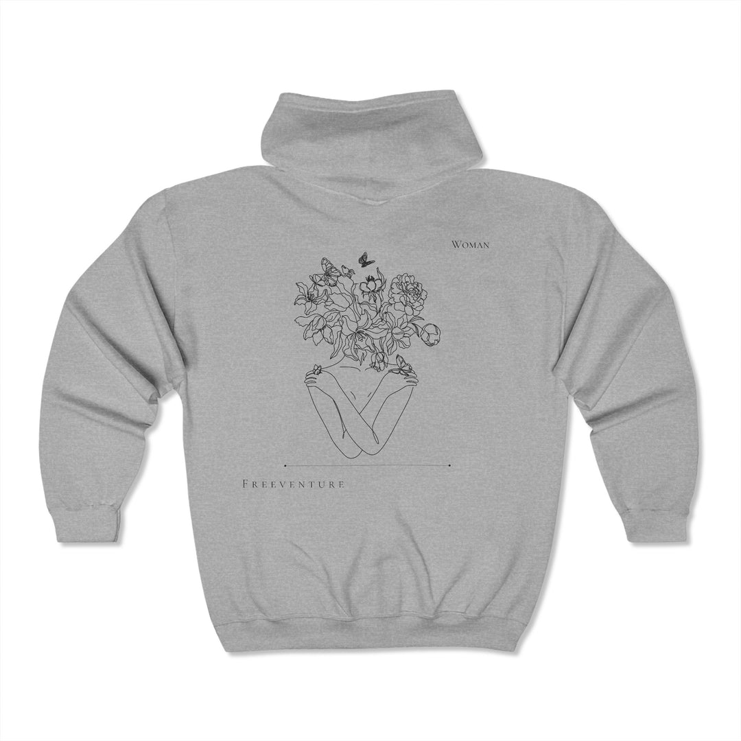 Unisex Heavy Blend™ Kapuzensweatshirt mit Reißverschluss