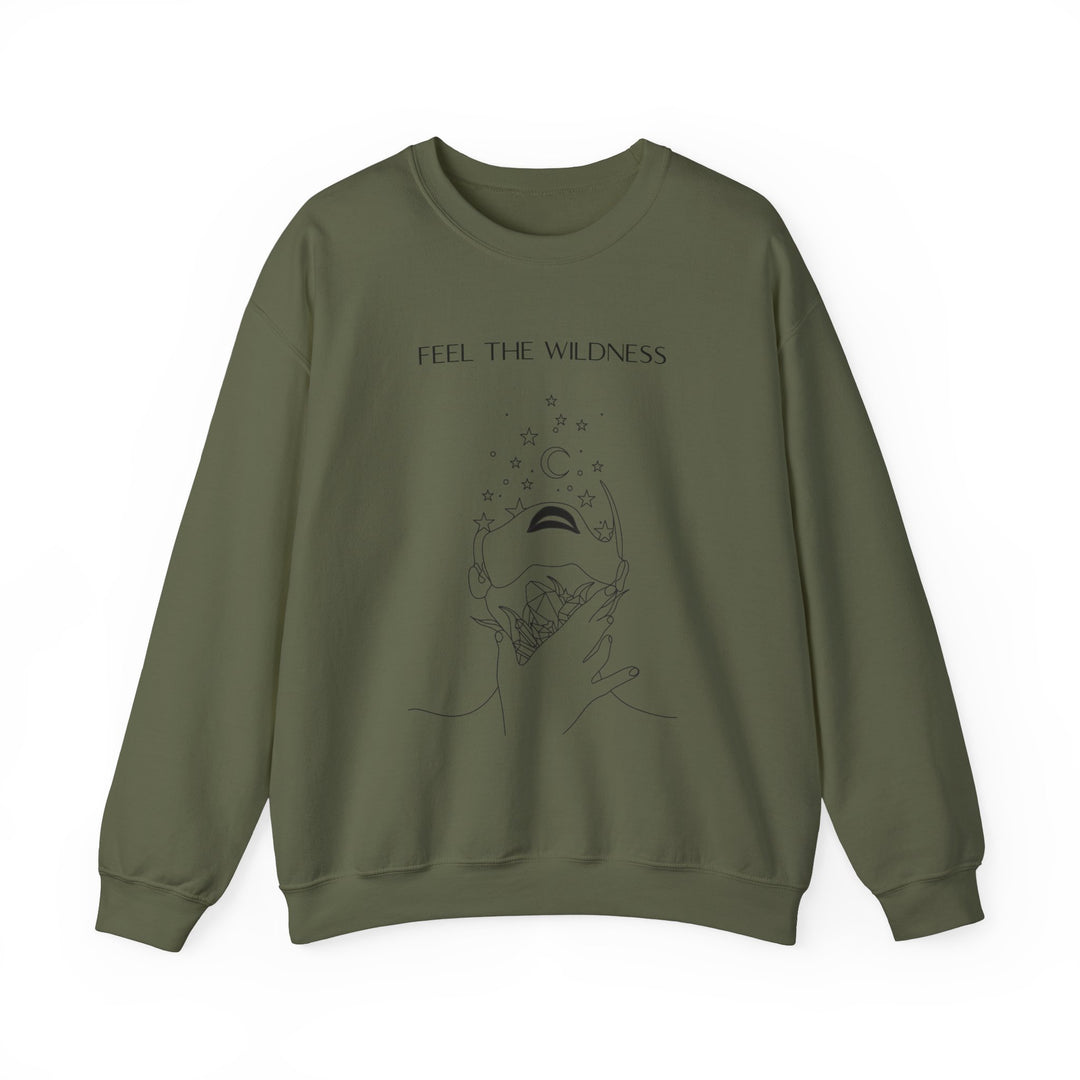 Unisex Sweatshirt  Feel the Wildness™ - Bio Baumwolle