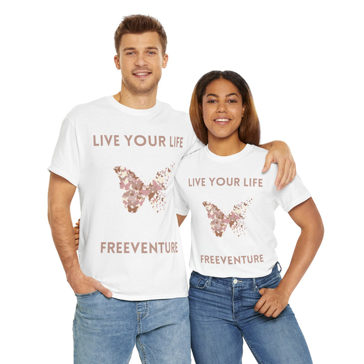 Unisex Lebe Dein Leben T-Shirt -  100% Baumwolle