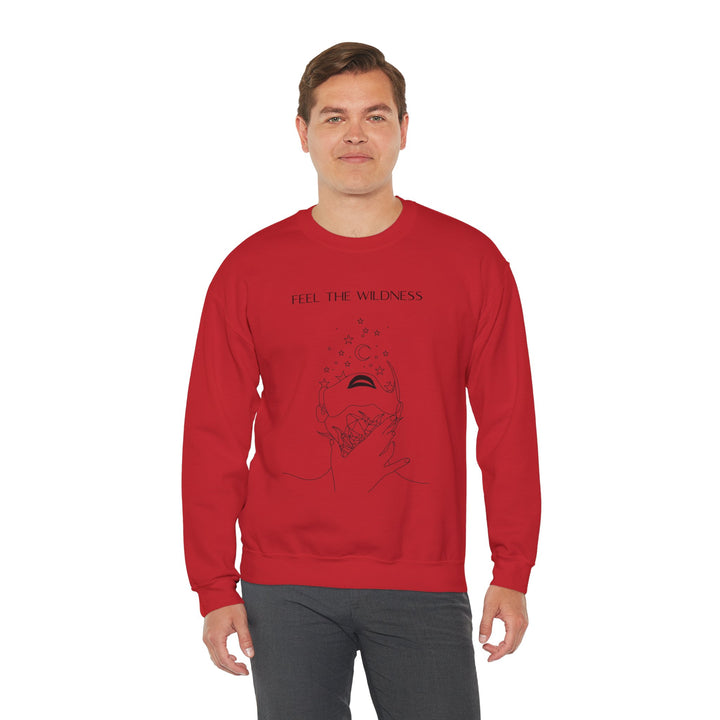 Unisex Sweatshirt  Feel the Wildness™ - Bio Baumwolle