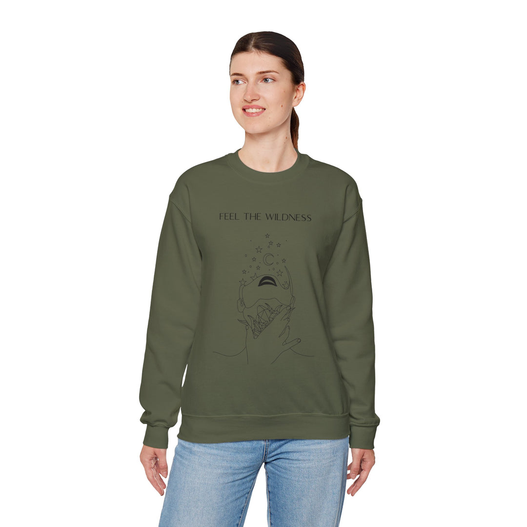Unisex Sweatshirt  Feel the Wildness™ - Bio Baumwolle