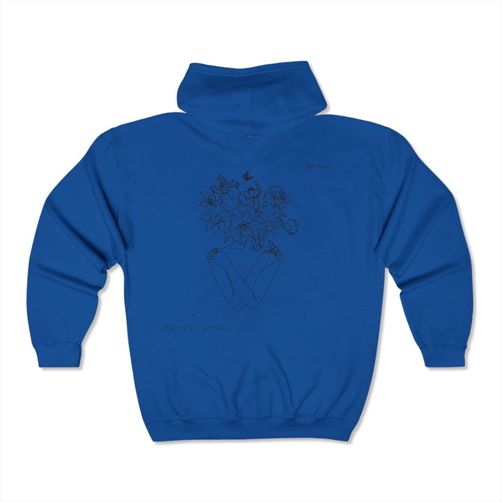 Unisex Heavy Blend™ Kapuzensweatshirt mit Reißverschluss