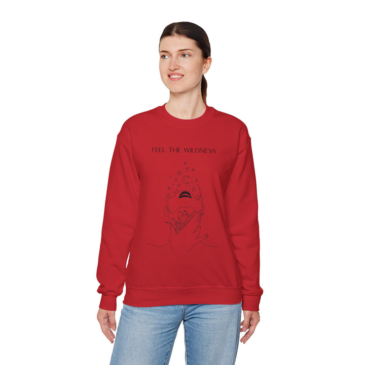 Unisex Sweatshirt  Feel the Wildness™ - Bio Baumwolle