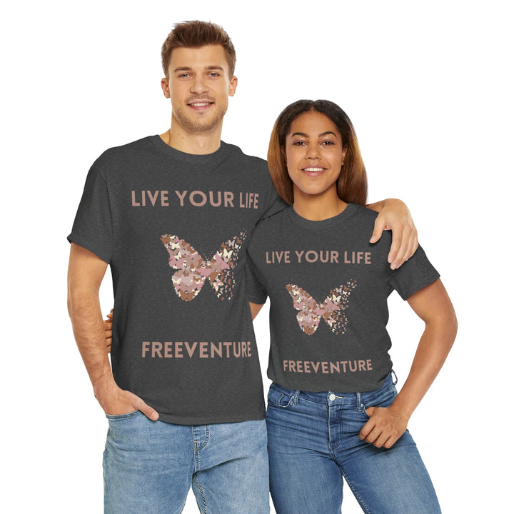 Unisex Lebe Dein Leben T-Shirt -  100% Baumwolle