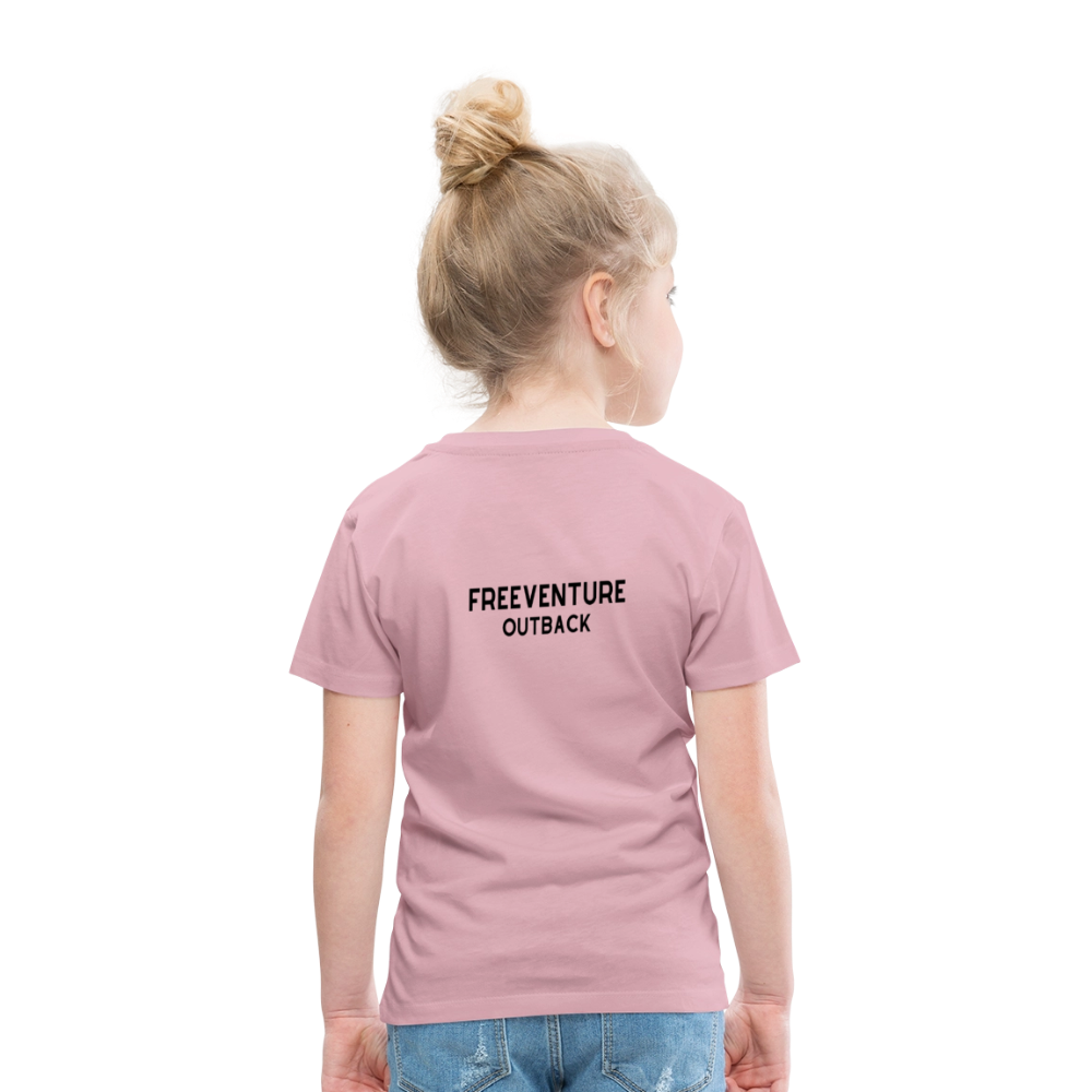 Rus Avocado Kids Tee – Süß, bequem & perfekt für kleine Entdecker! 🥑💚 - Hellrosa
