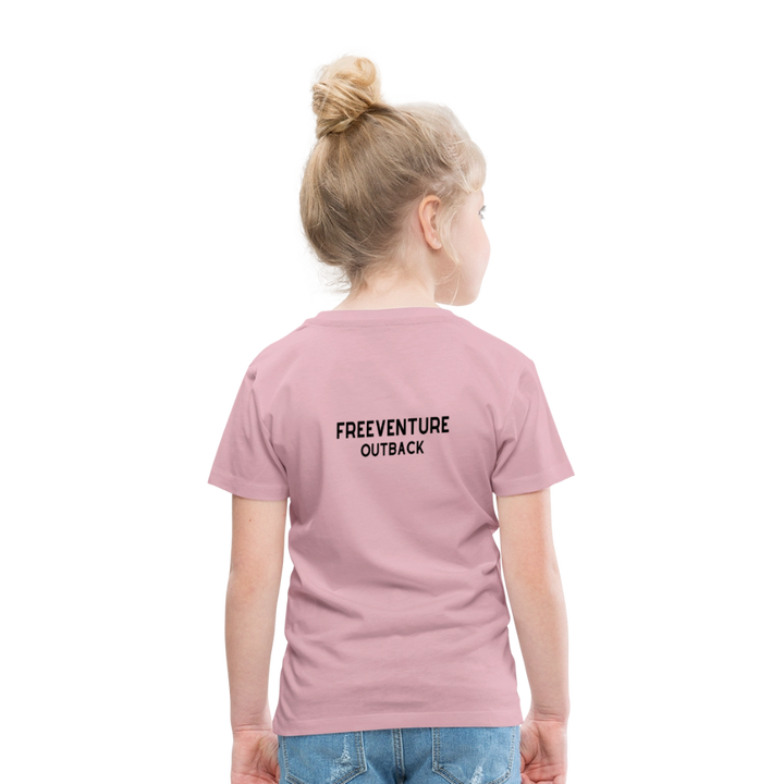 Rus Avocado Kids Tee – Süß, bequem & perfekt für kleine Entdecker! 🥑💚 - Hellrosa