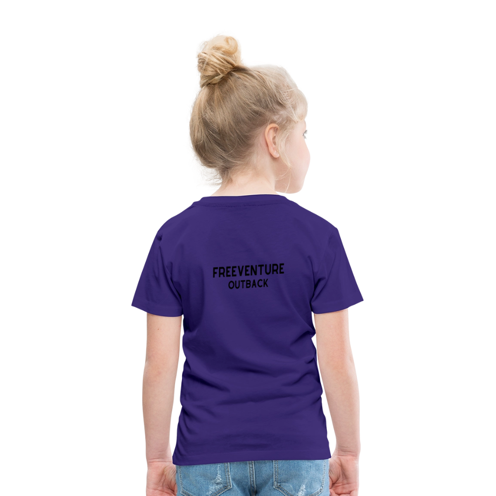 Rus Avocado Kids Tee – Süß, bequem & perfekt für kleine Entdecker! 🥑💚 - Lila