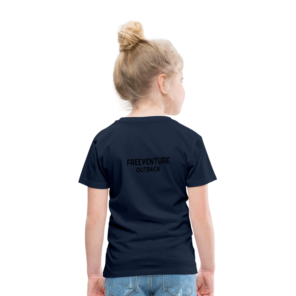 Rus Avocado Kids Tee – Süß, bequem & perfekt für kleine Entdecker! 🥑💚 - Navy