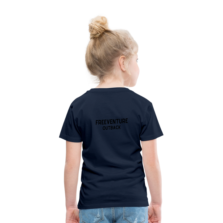 Rus Avocado Kids Tee – Süß, bequem & perfekt für kleine Entdecker! 🥑💚 - Navy