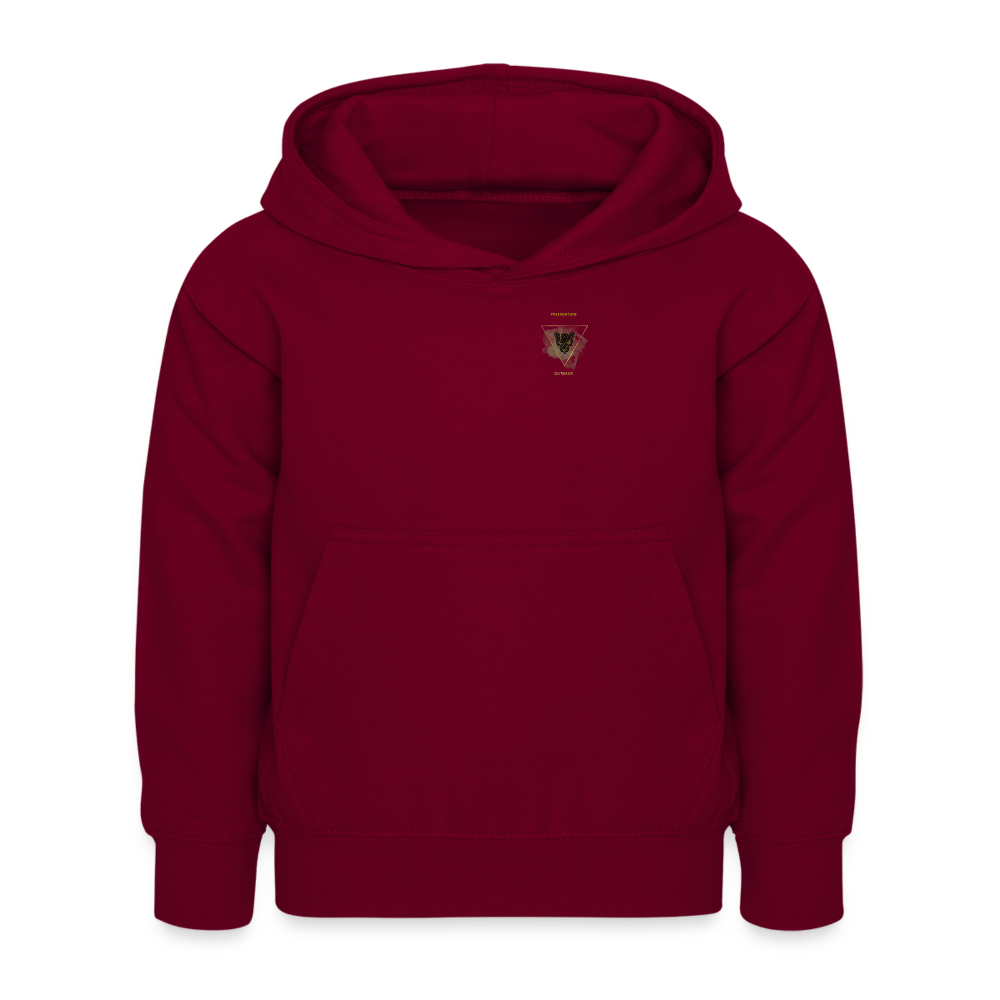 Rus Kids Teens Hoodie - Bordeaux