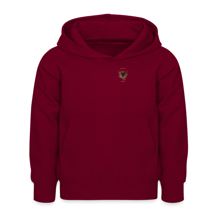 Rus Kids Teens Hoodie - Bordeaux