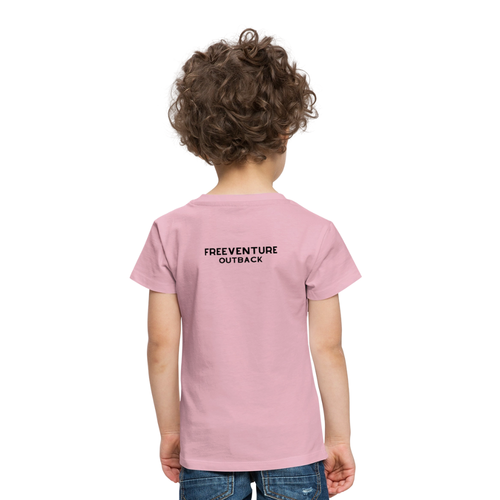 Rus Avocado Kids Tee – Süß, bequem & perfekt für kleine Entdecker! 🥑💚 - Hellrosa