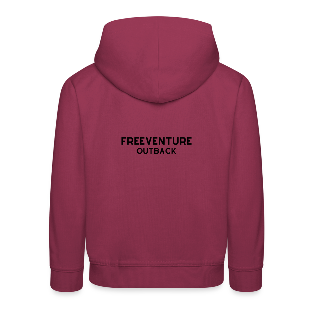 Rus Believe Kids Hoodie - Bordeaux