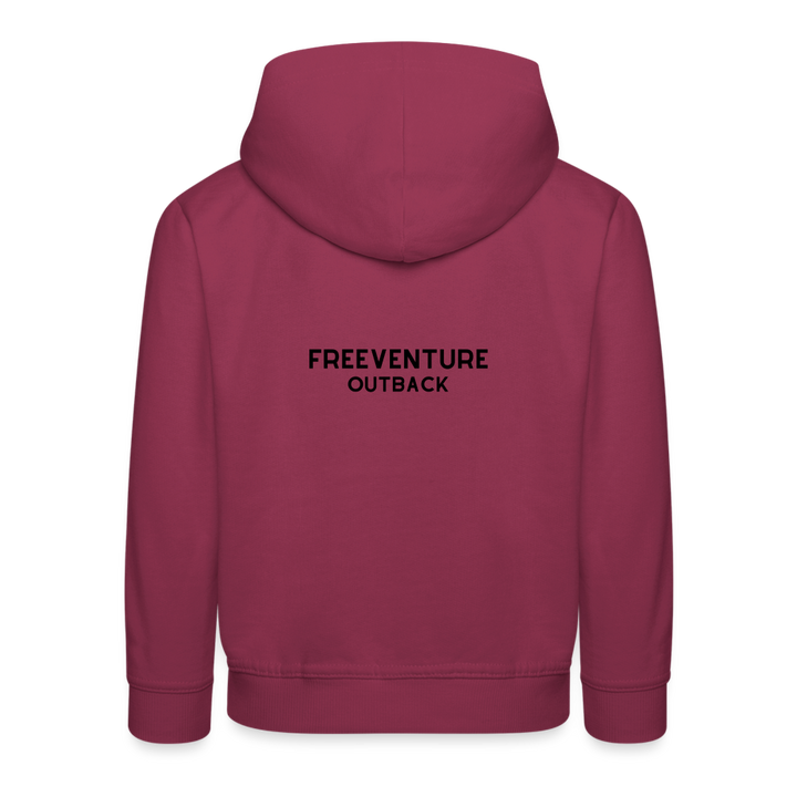 Rus Believe Kids Hoodie - Bordeaux