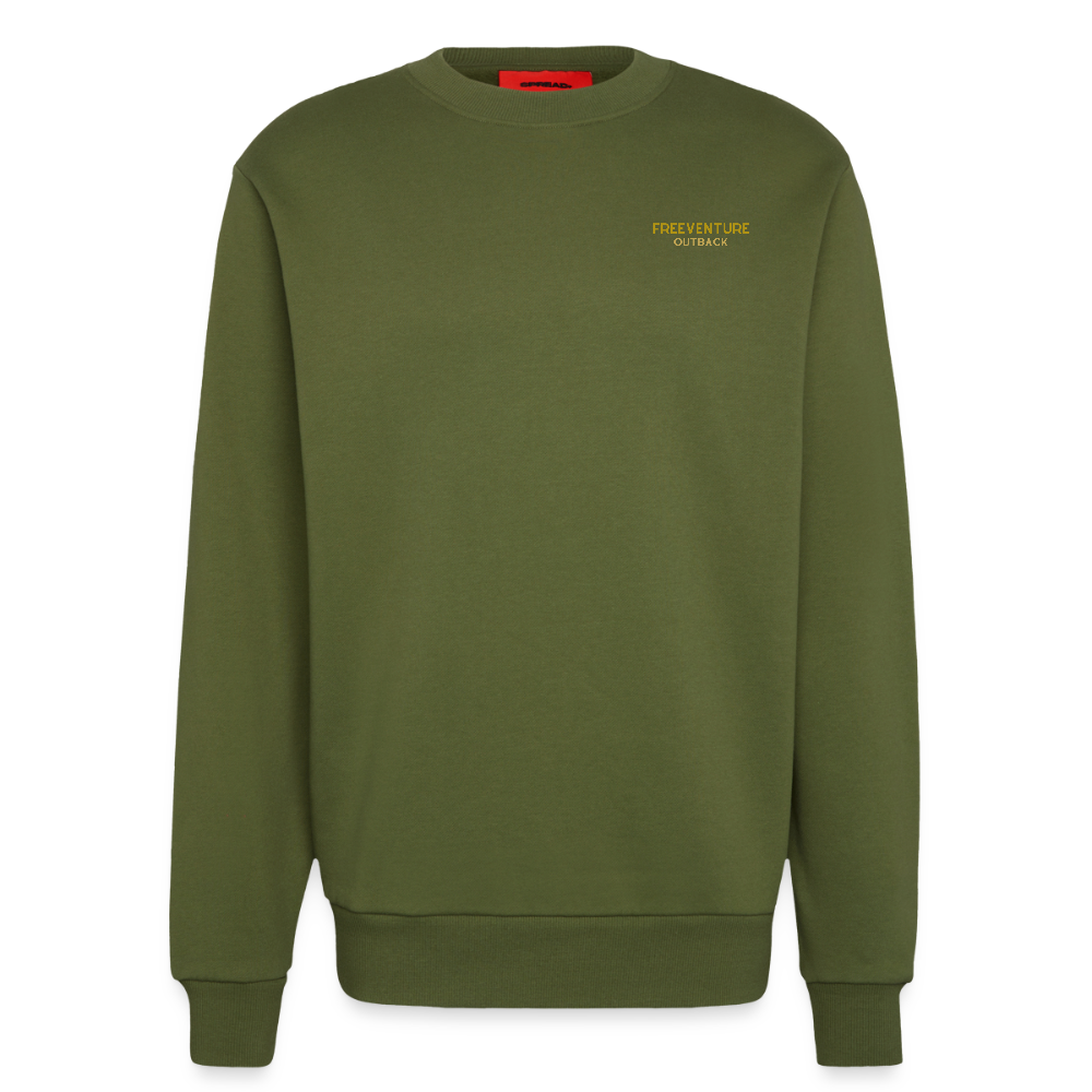 Rus Explorer Sweater - MOSS GREEN
