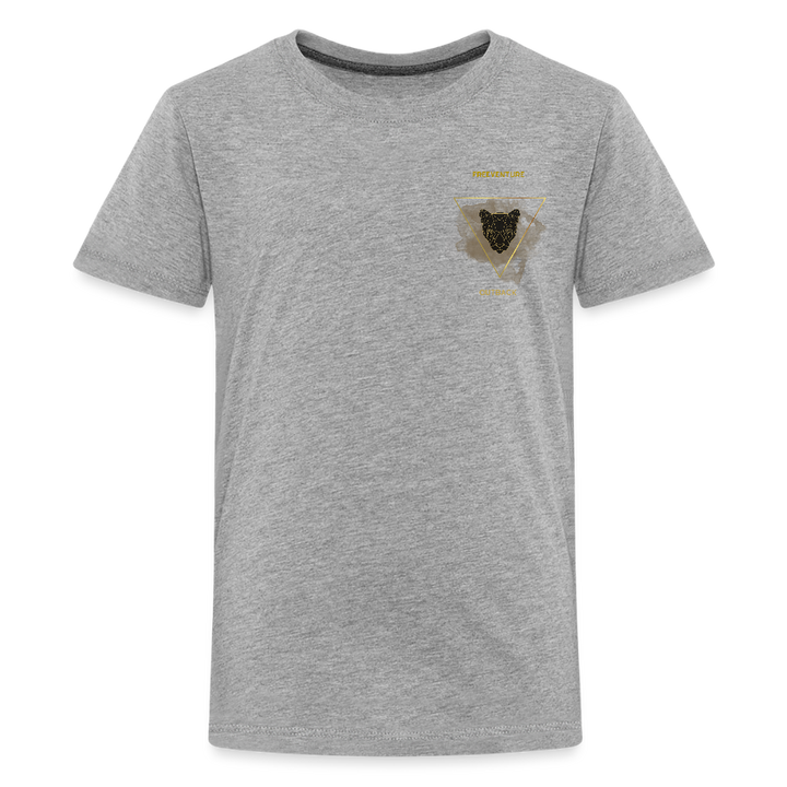 Rus Premium Tee - Grau meliert
