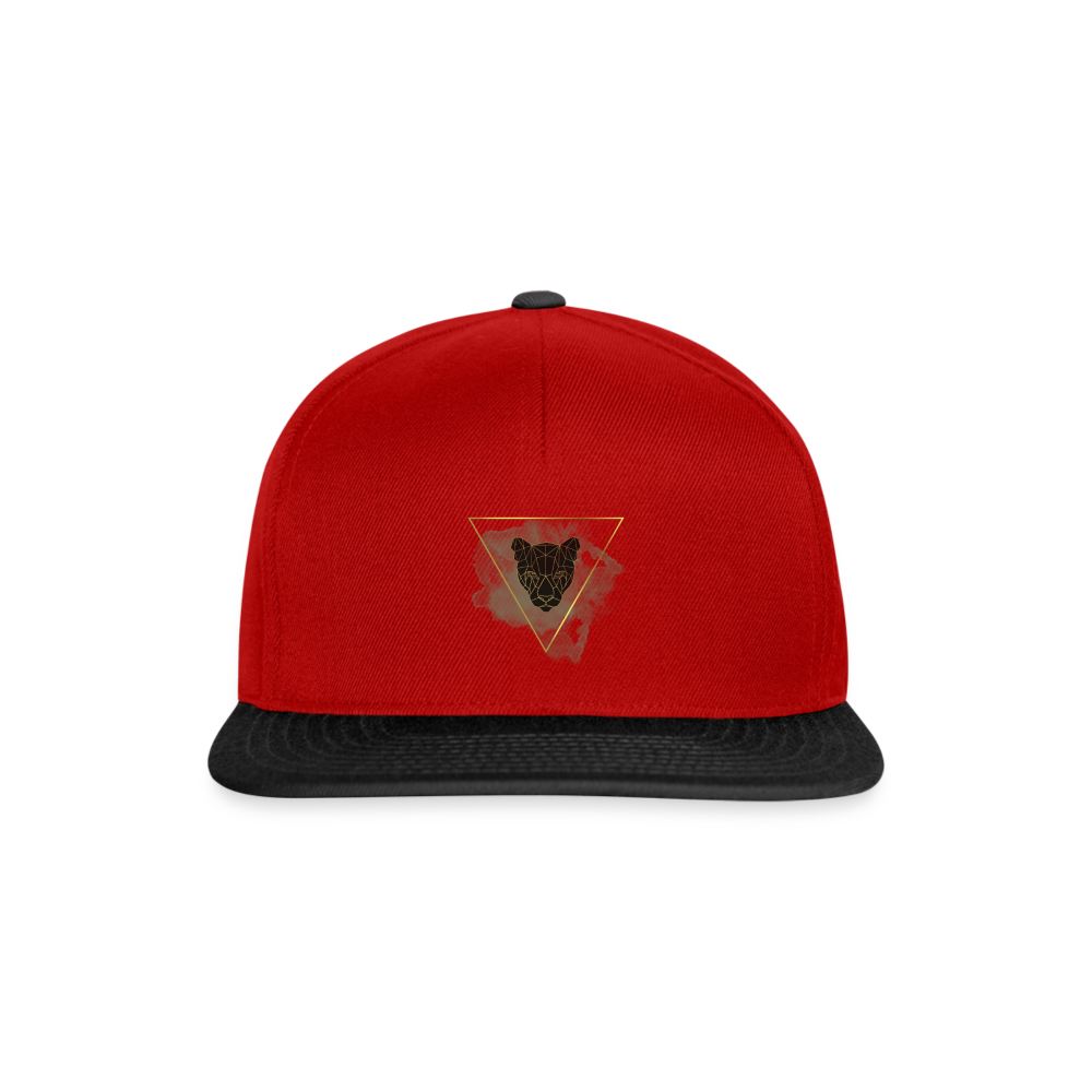 Snapback Cap – Dein Style. Dein Statement. - Rot/Schwarz