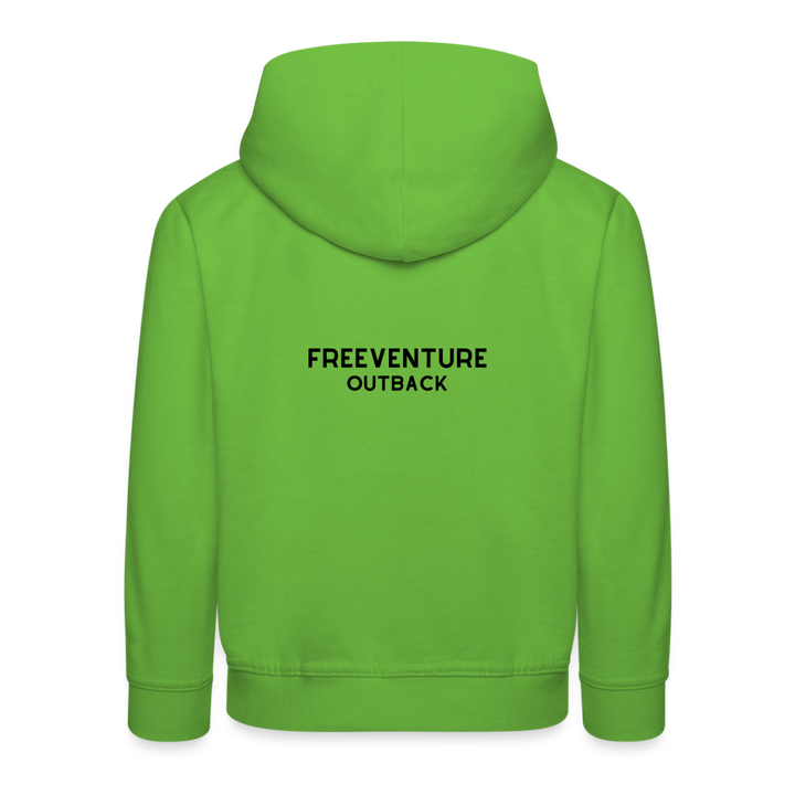 Rus Believe Kids Hoodie - Hellgrün