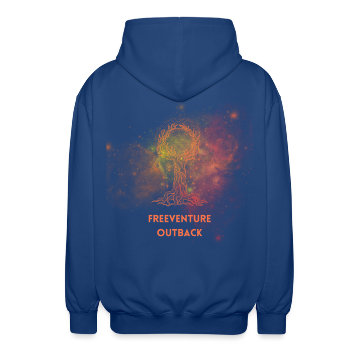 Rus Adventure Zip-Hoodie - Royalblau