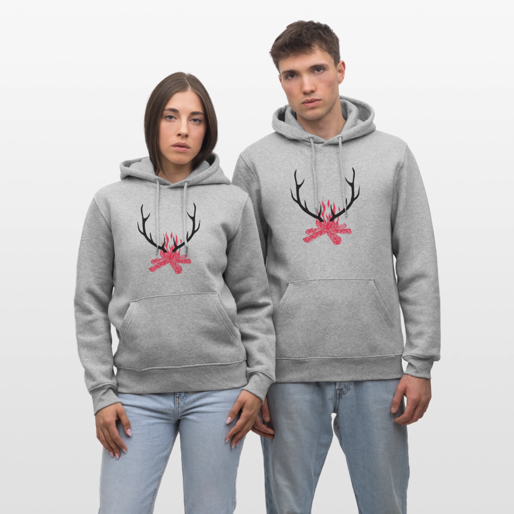 Stanley/Stella Unisex Bio-Hoodie CRUISER - Grau meliert