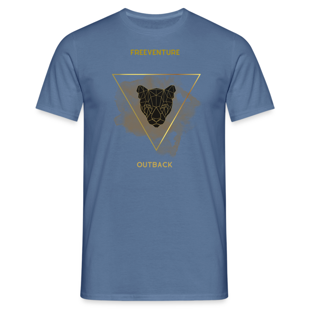 Rus Rebel Tee - Männer - Taubenblau 