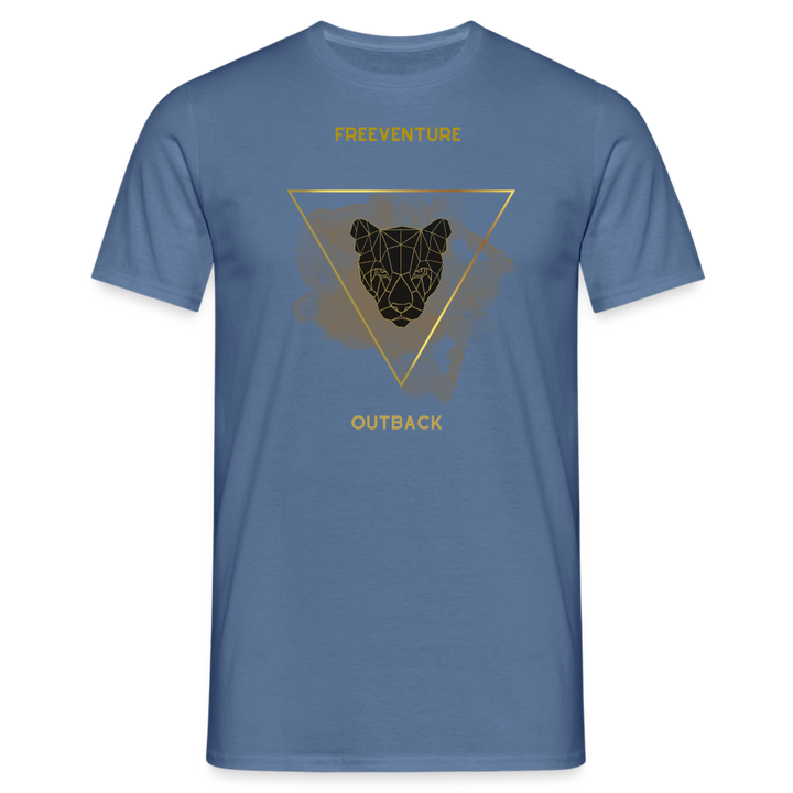 Rus Rebel Tee - Männer - Taubenblau 
