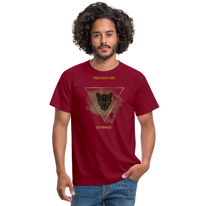 Rus Rebel Tee - Männer - Ziegelrot