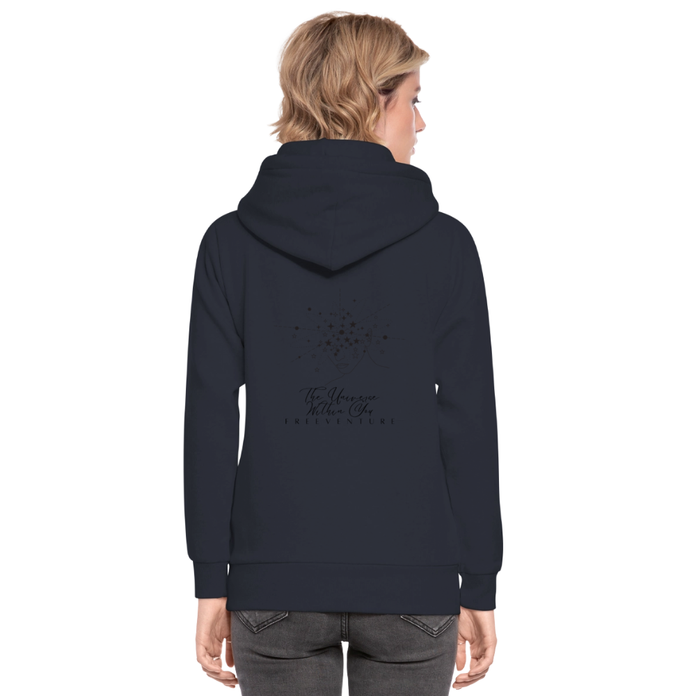 Unisex Schalkragen-Hoodie – Wärme & Style in Perfektion - Navy