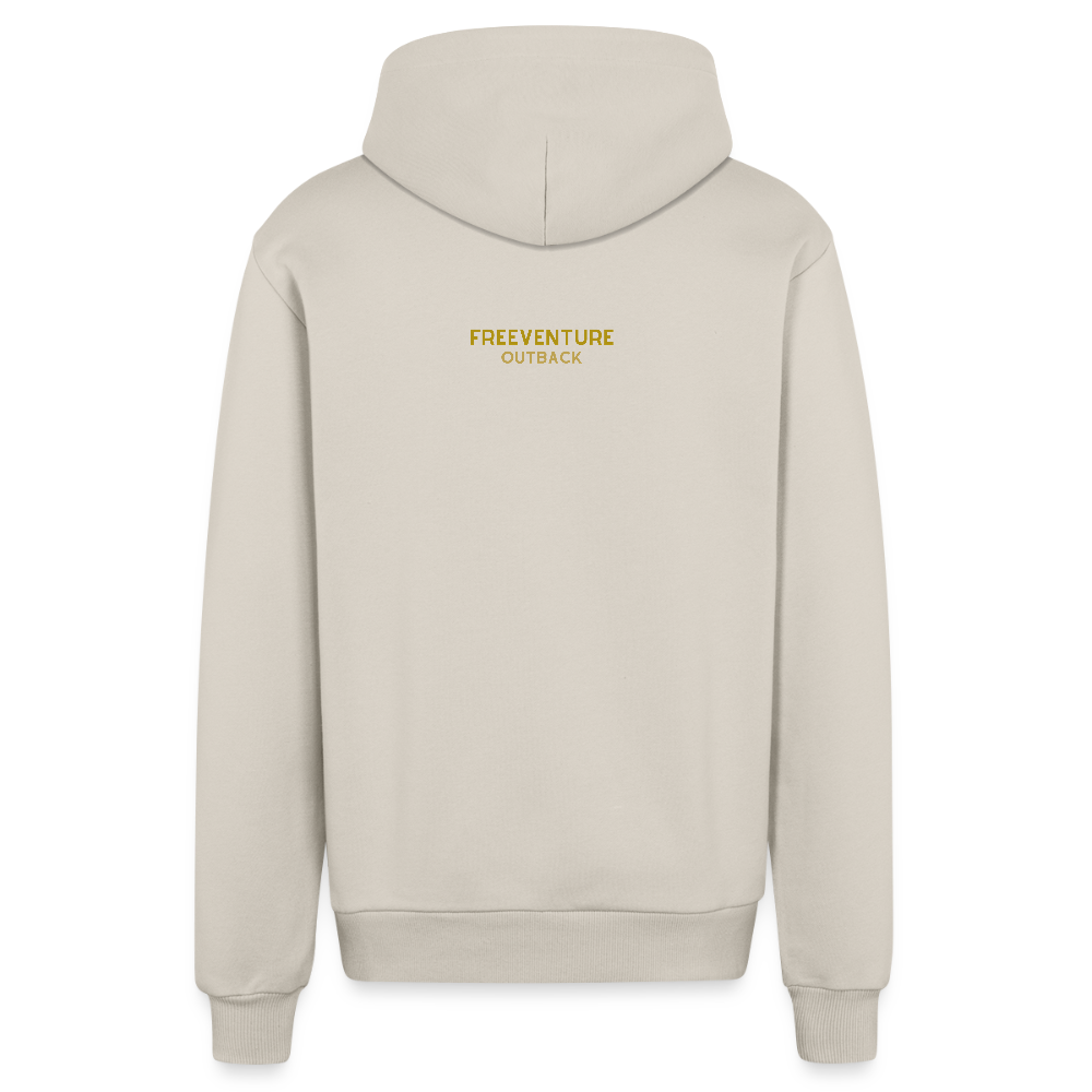 Organic Relaxed Zip Hoodie – Nachhaltiger Komfort, zeitloser Style 🌿✨ - WARM CLAY