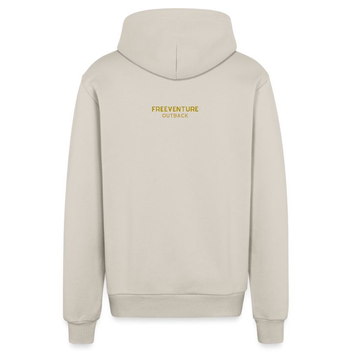 Organic Relaxed Zip Hoodie – Nachhaltiger Komfort, zeitloser Style 🌿✨ - WARM CLAY