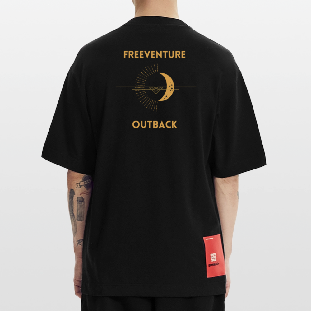 UrbanHeavy Oversized T-Shirt Unisex – Bio 100% ♻️ - SOLID BLACK