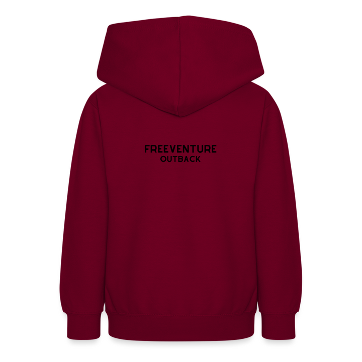Teenager Hoodie Freeventure Outback - Bordeaux
