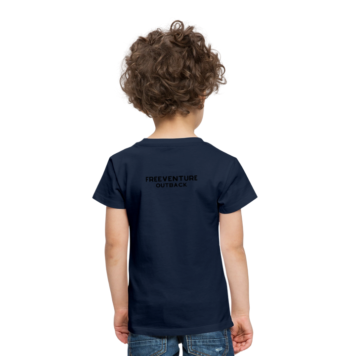 Rus Avocado Kids Tee – Süß, bequem & perfekt für kleine Entdecker! 🥑💚 - Navy
