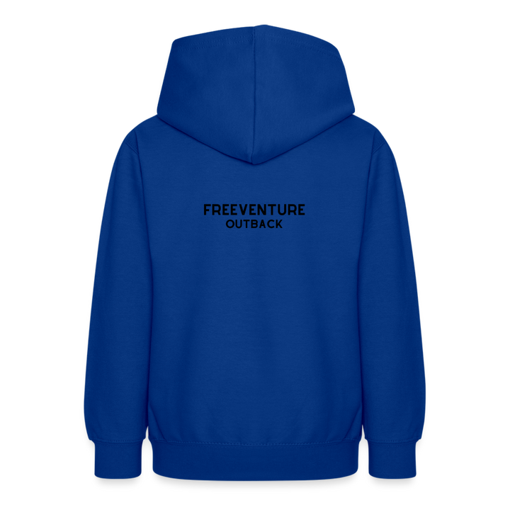 Teenager Hoodie Freeventure Outback - Royalblau