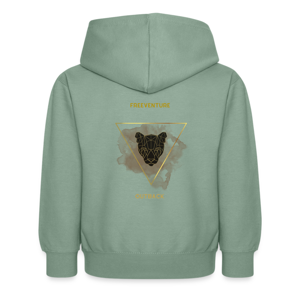 Rus Kids Teens Hoodie - Graugrün