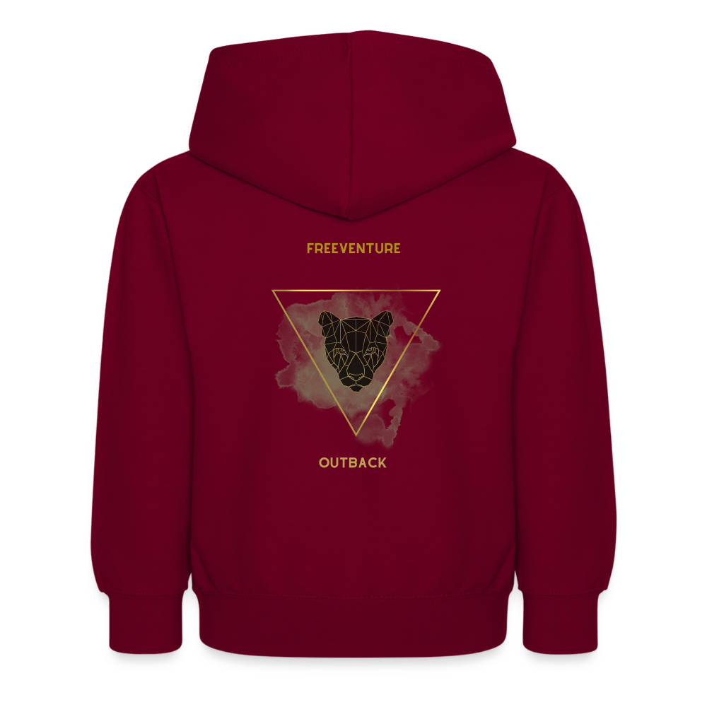 Rus Kids Teens Hoodie - Bordeaux