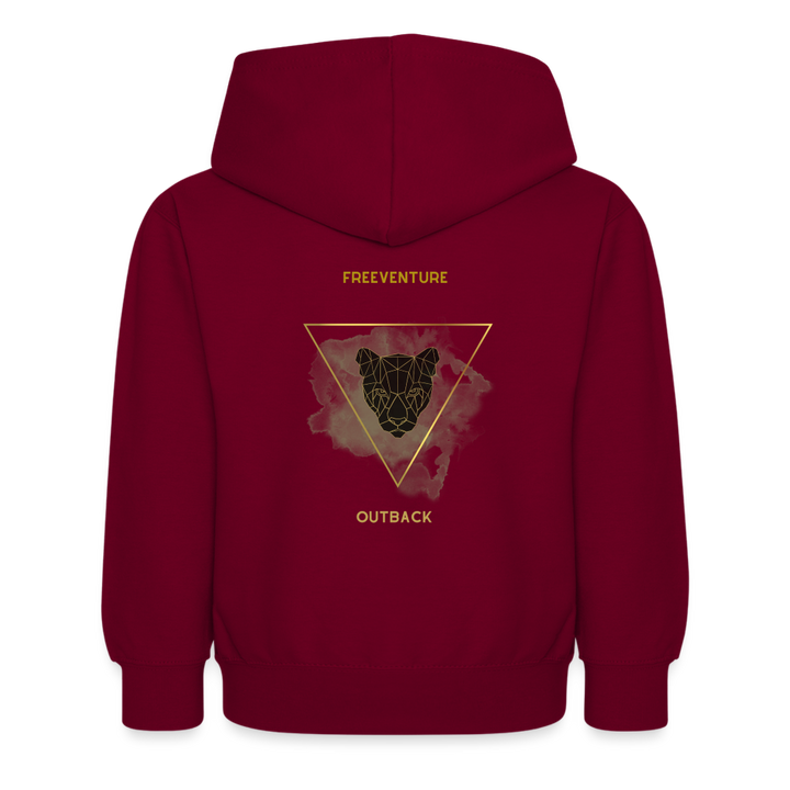 Rus Kids Teens Hoodie - Bordeaux