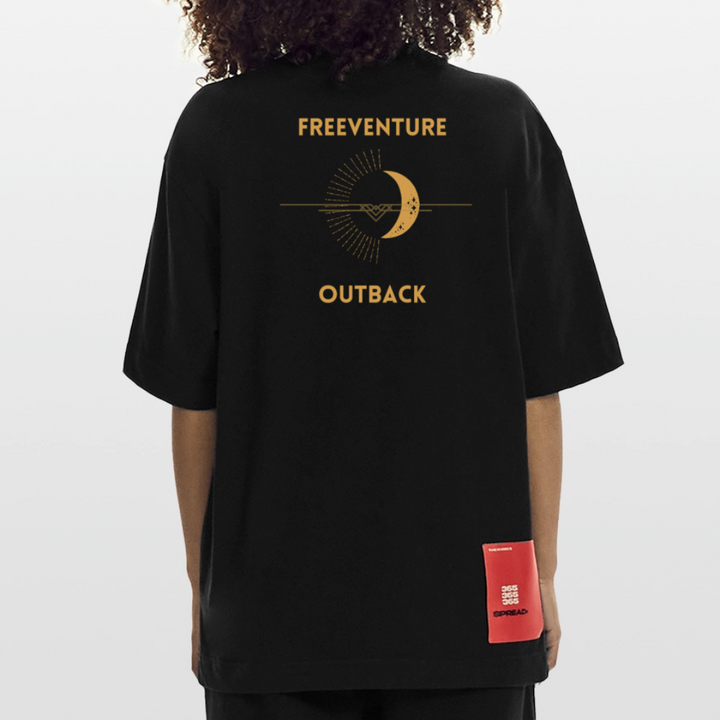 UrbanHeavy Oversized T-Shirt Unisex – Bio 100% ♻️ - SOLID BLACK