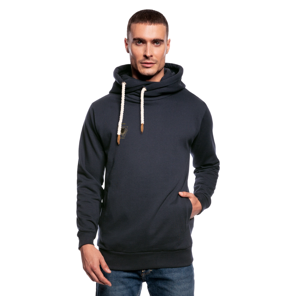 Unisex Schalkragen-Hoodie – Wärme & Style in Perfektion - Navy