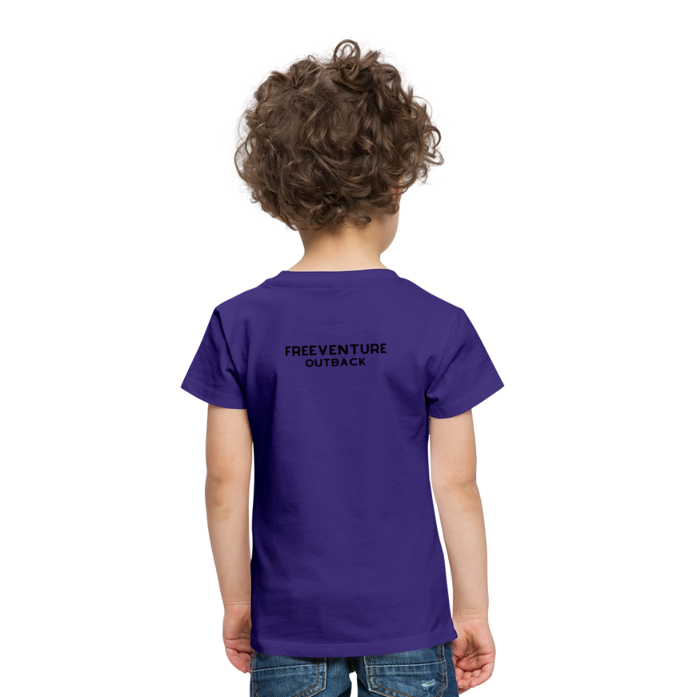 Rus Avocado Kids Tee – Süß, bequem & perfekt für kleine Entdecker! 🥑💚 - Lila