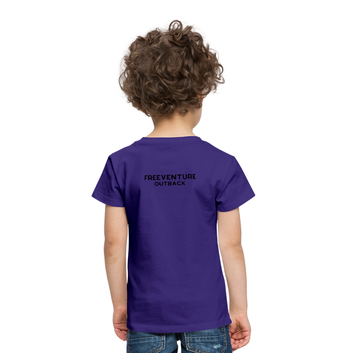 Rus Avocado Kids Tee – Süß, bequem & perfekt für kleine Entdecker! 🥑💚 - Lila