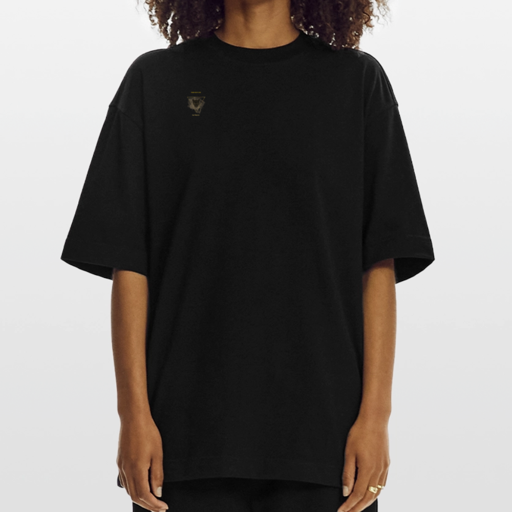 UrbanHeavy Oversized T-Shirt Unisex – Bio 100% ♻️ - SOLID BLACK