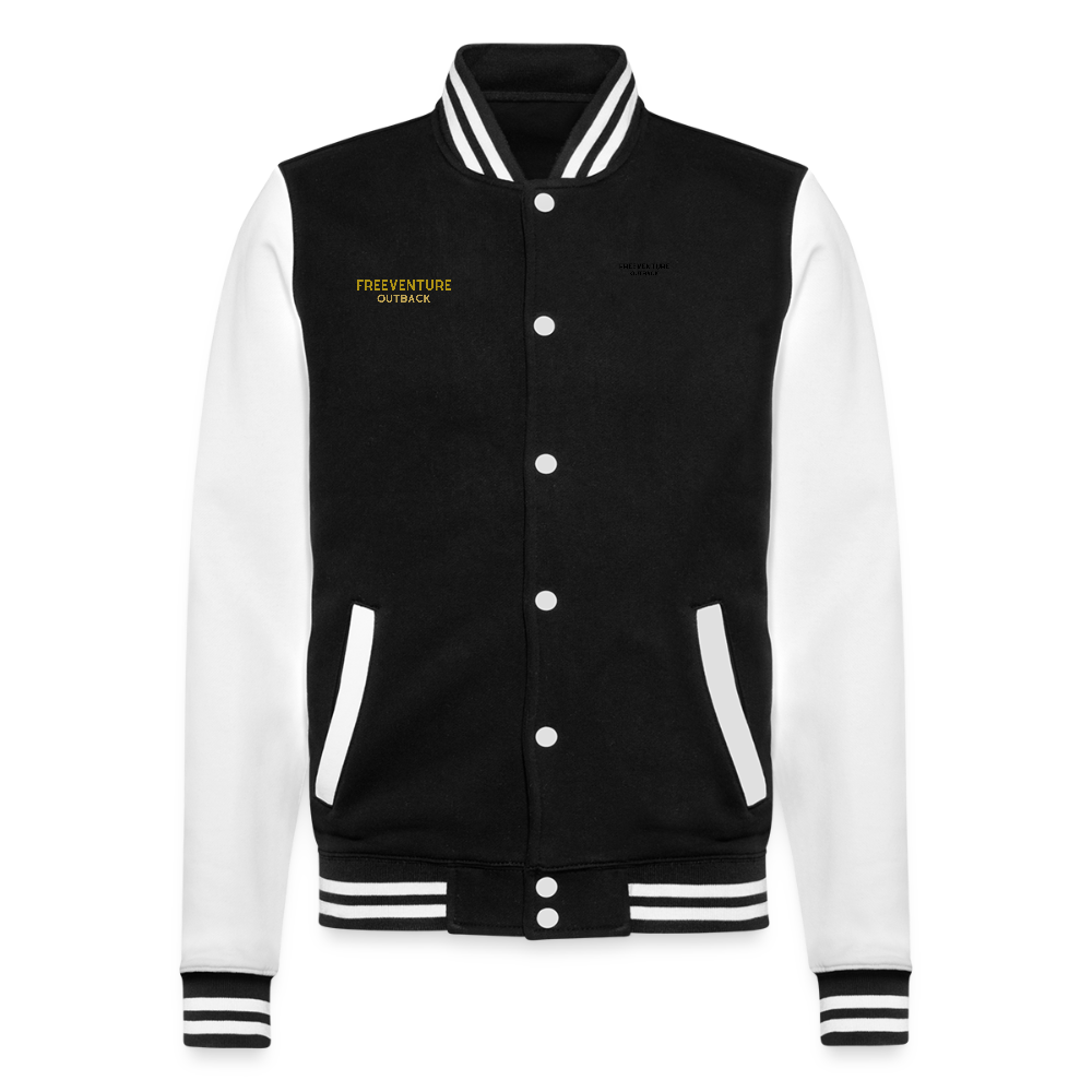 „Wildness“ College-Jacke - Schwarz/Weiß