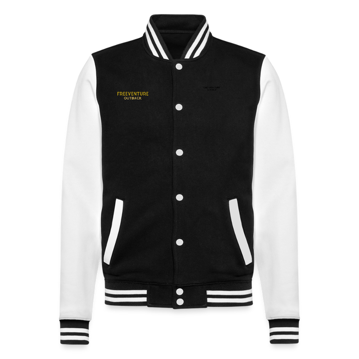 „Wildness“ College-Jacke - Schwarz/Weiß