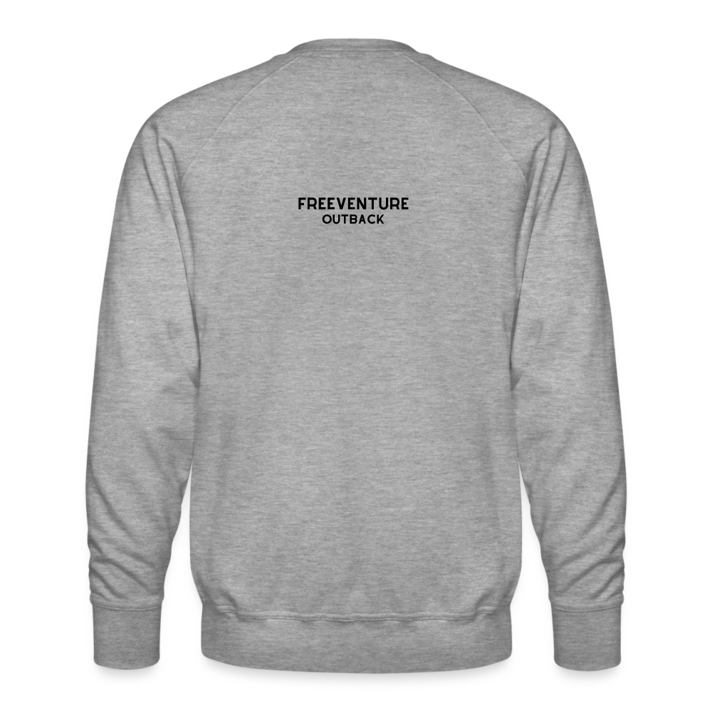 Rus Wildness Sweater – Spüre die Freiheit! 🌲🔥 - Grau meliert