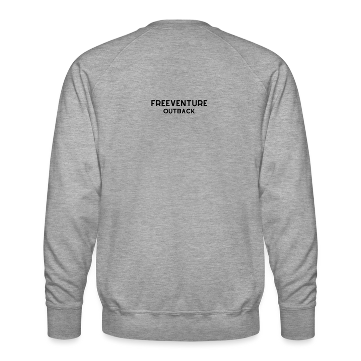 Rus Wildness Sweater – Spüre die Freiheit! 🌲🔥 - Grau meliert
